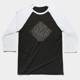 THERE IS NO BASIS FOR COMPARISON Baseball T-Shirt